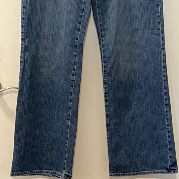 Banana Republic Womens Blue Contoured Boot Cut Stretch Mid Rise Denim Jeans Sz 8 - Picture 5 of 12